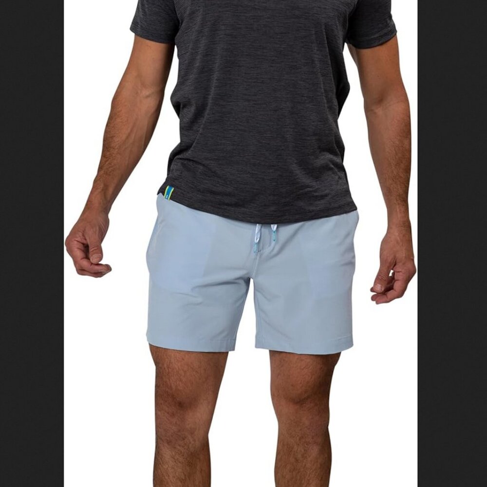 Chubbies 6" Everywear Shorts Altitudes Blue Performance Athletic Gym Workout NEW